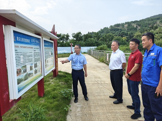 集團公司就建設(shè)鈦石膏填埋場赴馬鞍山考察